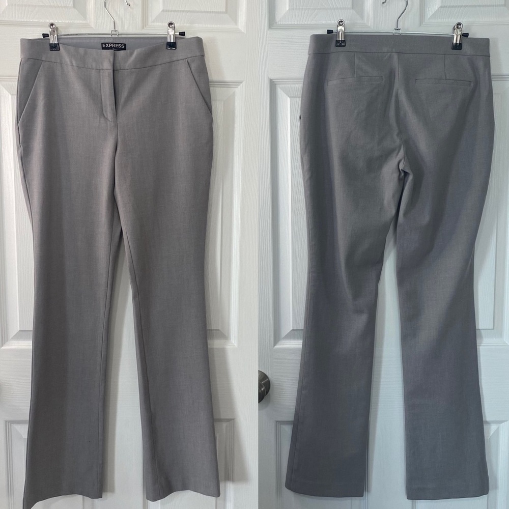 Light Grey Columnist Dress Pants